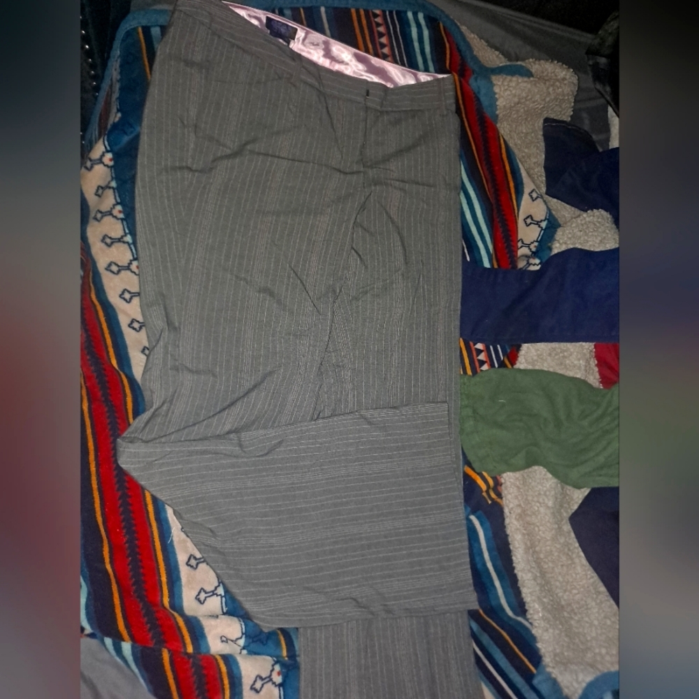 Pink pinstripe Dress pants